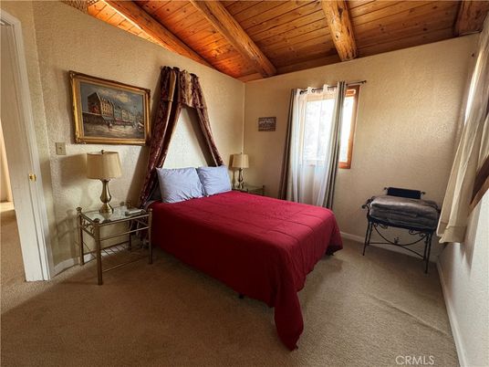 Bedroom, Interior, Wooden Beams, Wooden Ceilings