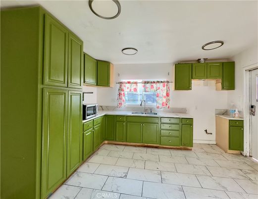 Interior, Kitchen, Marble, Recessed Lighting