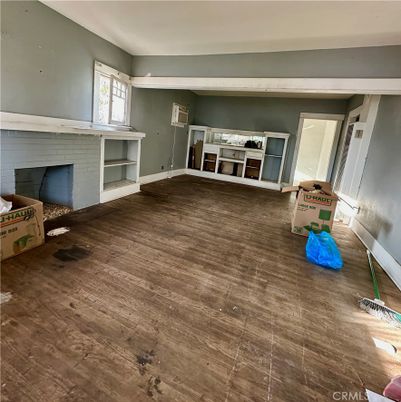 Fireplace, Interior, Wood Texture Flooring