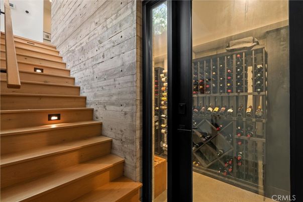 Interior, Stone Walls, Wine Storage