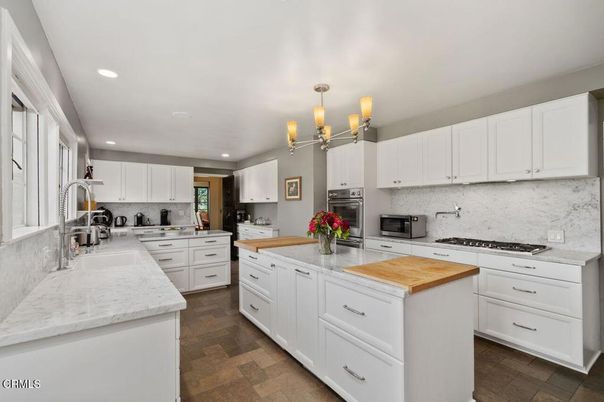Chandelier, Interior, Kitchen, Recessed Lighting