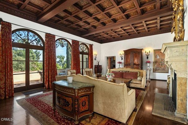 Fireplace, Interior, Living room, Wooden Beams, Wooden Ceilings, Wood Texture Flooring