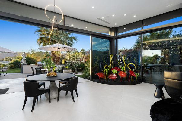 Dining room, Interior, Pendant Lights, Recessed Lighting