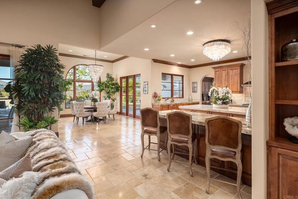 Chandelier, Dining room, Interior, Kitchen, Recessed Lighting