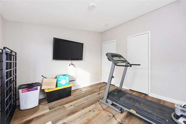 Fitness Equipment, Interior, Wood Texture Flooring