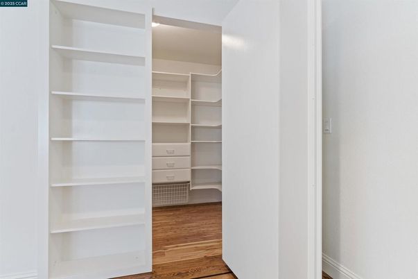 Interior, Walk-in Closets, Wood Texture Flooring