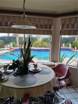Dining room, Interior, Pool