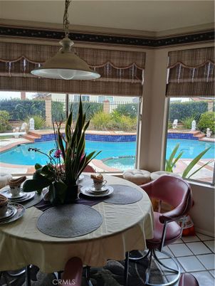 Dining room, Interior, Pool