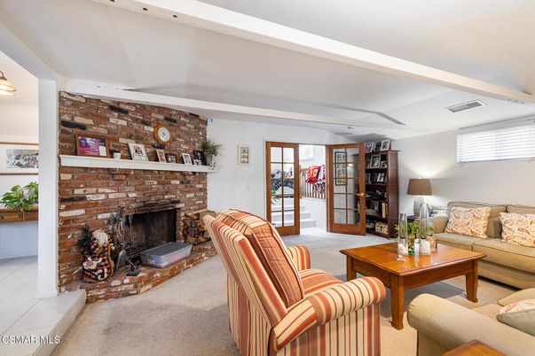 Fireplace, Interior, Living room, Stone Walls