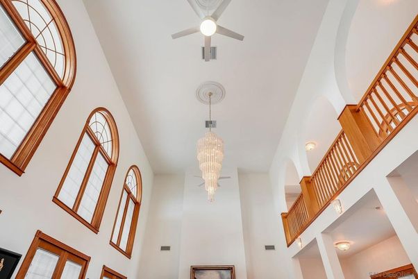 Chandelier, Interior