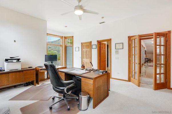 Home Office, Interior, Recessed Lighting