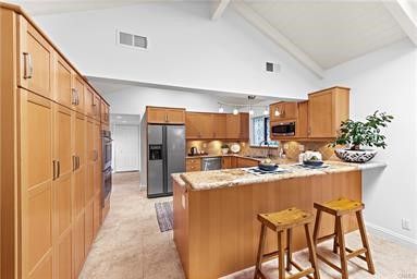 Interior, Kitchen, Pendant Lights, Stainless Steel Appliances