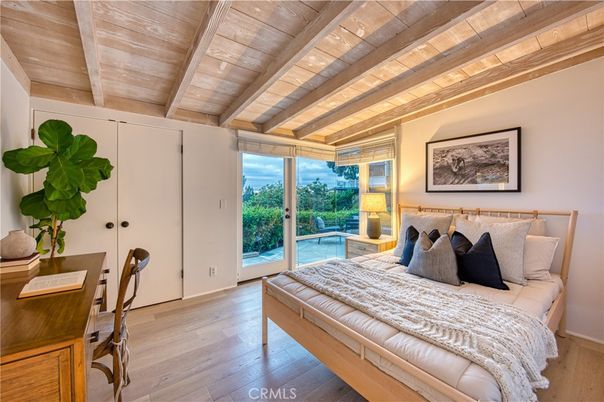 Bedroom, Home Office, Interior, Wooden Beams, Wooden Ceilings, Wood Texture Flooring