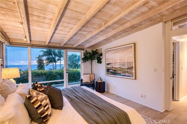 Bedroom, Interior, Water, Wooden Beams, Wooden Ceilings, Wood Texture Flooring