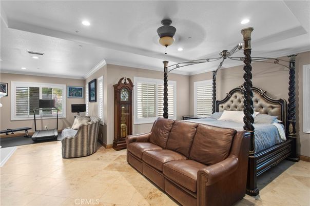 Bedroom, Fitness Equipment, Interior, Recessed Lighting