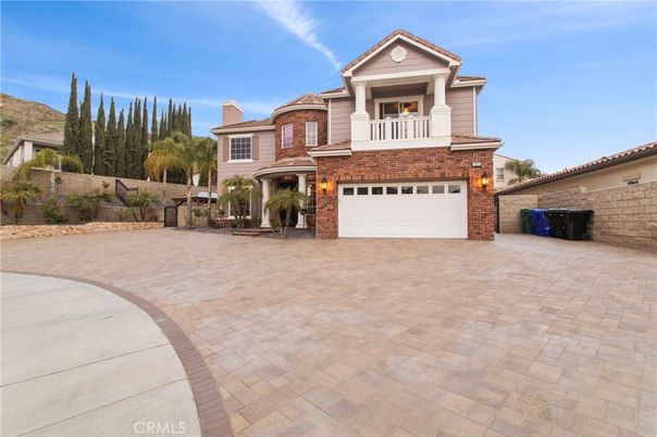 Attached, Exterior, Facade, Brick Facade, Mediterranean