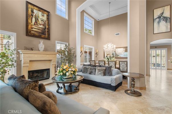Chandelier, Fireplace, Interior, Living room, Pendant Lights