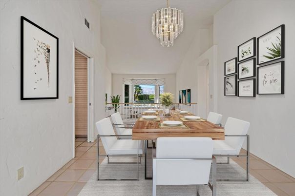 Chandelier, Dining room, Interior