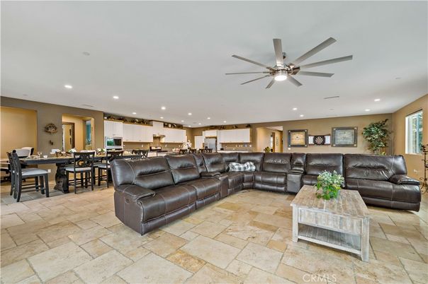 Dining room, Interior, Kitchen, Living room, Recessed Lighting