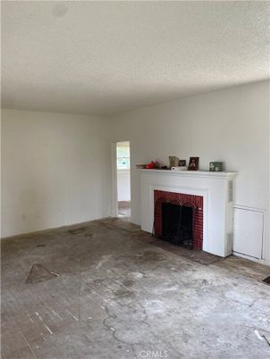 Empty room, Fireplace, Interior