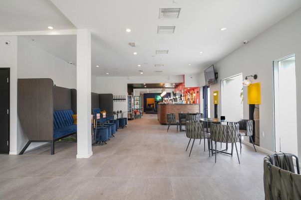 Dining room, Interior, Recessed Lighting