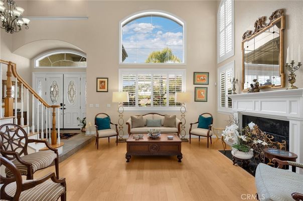 Chandelier, Fireplace, Interior, Living room, Wood Texture Flooring