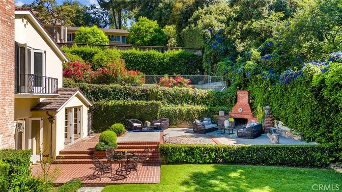 Backyard, Exterior, Fireplace