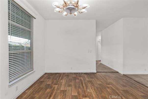 Chandelier, Empty room, Interior, Wood Texture Flooring