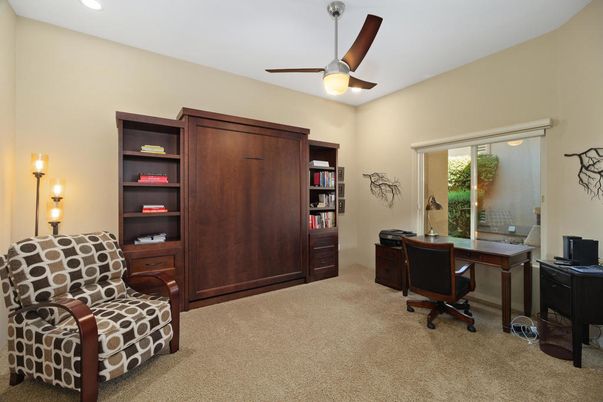 Home Office, Interior, Recessed Lighting