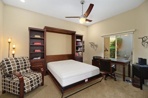 Bedroom, Home Office, Interior, Recessed Lighting