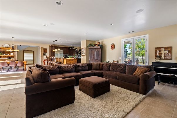 Dining room, Interior, Kitchen, Living room, Pendant Lights, Piano, Recessed Lighting