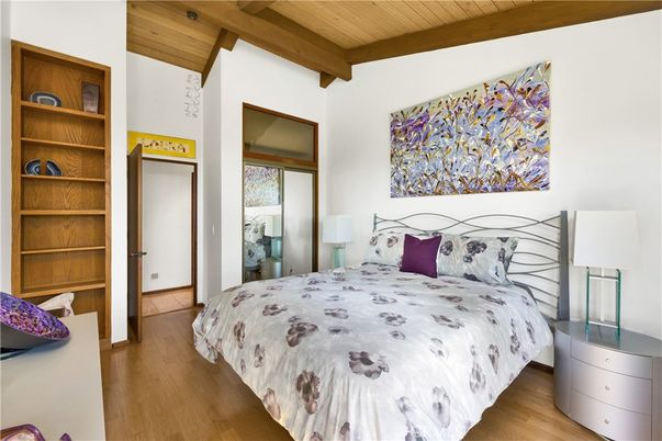 Bedroom, Interior, Wooden Beams, Wooden Ceilings, Wood Texture Flooring