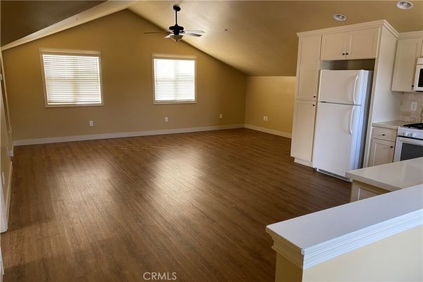 Empty room, Interior, Kitchen, Wood Texture Flooring