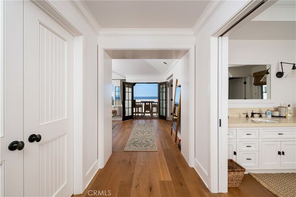 Bathroom, Interior, Water, Wood Texture Flooring