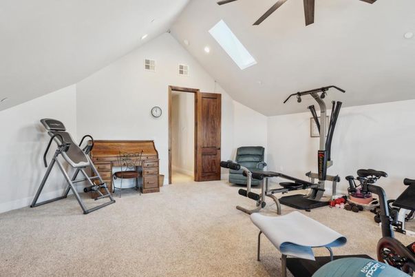 Fitness Equipment, Interior, Recessed Lighting