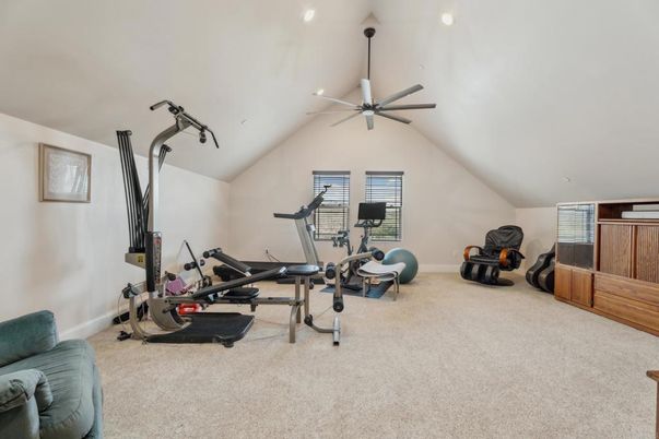 Fitness Equipment, Interior, Recessed Lighting