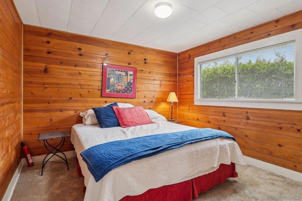 Bedroom, Interior, Wooden Walls
