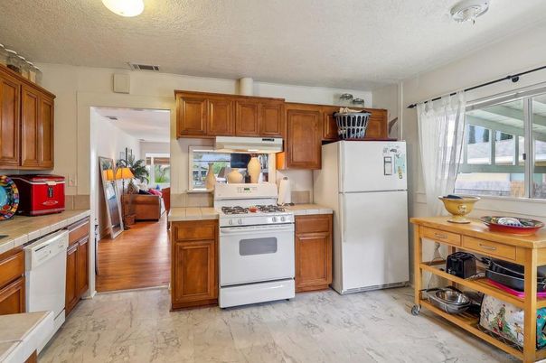 Interior, Kitchen, Living room, Marble, Wood Texture Flooring