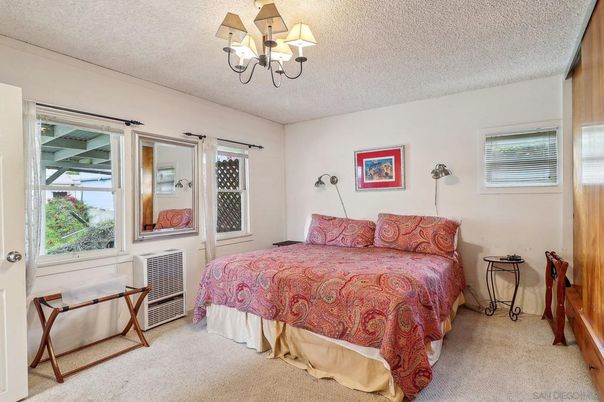 Bedroom, Chandelier, Interior