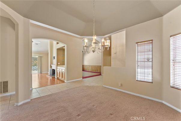 Chandelier, Empty room, Interior, Wood Texture Flooring