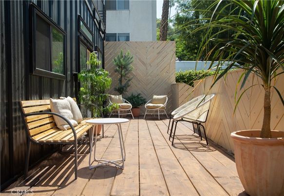 Exterior, Wood Texture Flooring