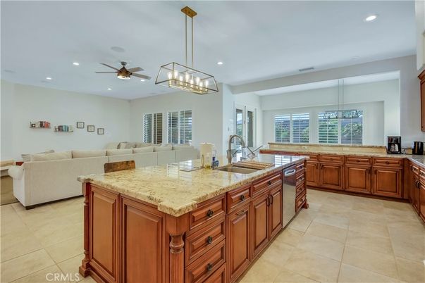 Interior, Kitchen, Living room, Pendant Lights, Recessed Lighting