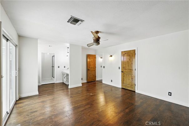 Bathroom, Empty room, Interior, Wood Texture Flooring