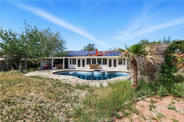 Backyard, Exterior, Pool, Solar Panels