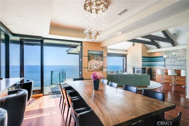 Chandelier, Dining room, Interior, Pendant Lights, Water, Wood Texture Flooring