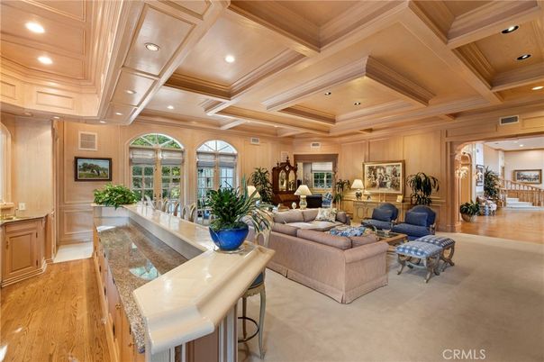Interior, Living room, Recessed Lighting, Wooden Ceilings, Wood Texture Flooring, Wooden Walls