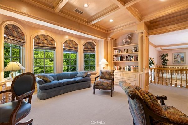 Interior, Living room, Recessed Lighting, Wooden Beams, Wooden Ceilings