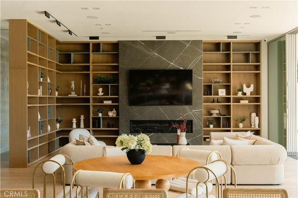 Dining room, Fireplace, Interior, Living room