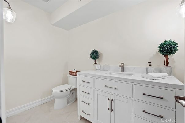 Bathroom, Dual Sink Vanities, Interior, Marble
