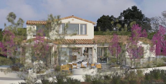 Exterior, Facade, Spanish Mediterranean